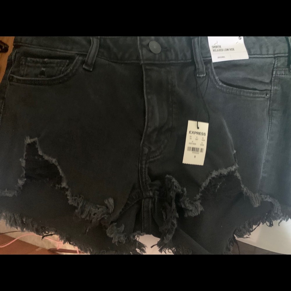 Express cutoff jeans.  Size 8
